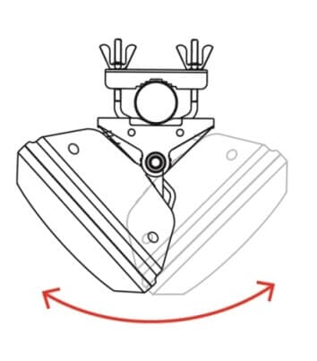 Efter fastsp&aelig;nding kan antennen finjusteres til optimalt signal. Brug evt. en signalstyrkem&aring;ler.